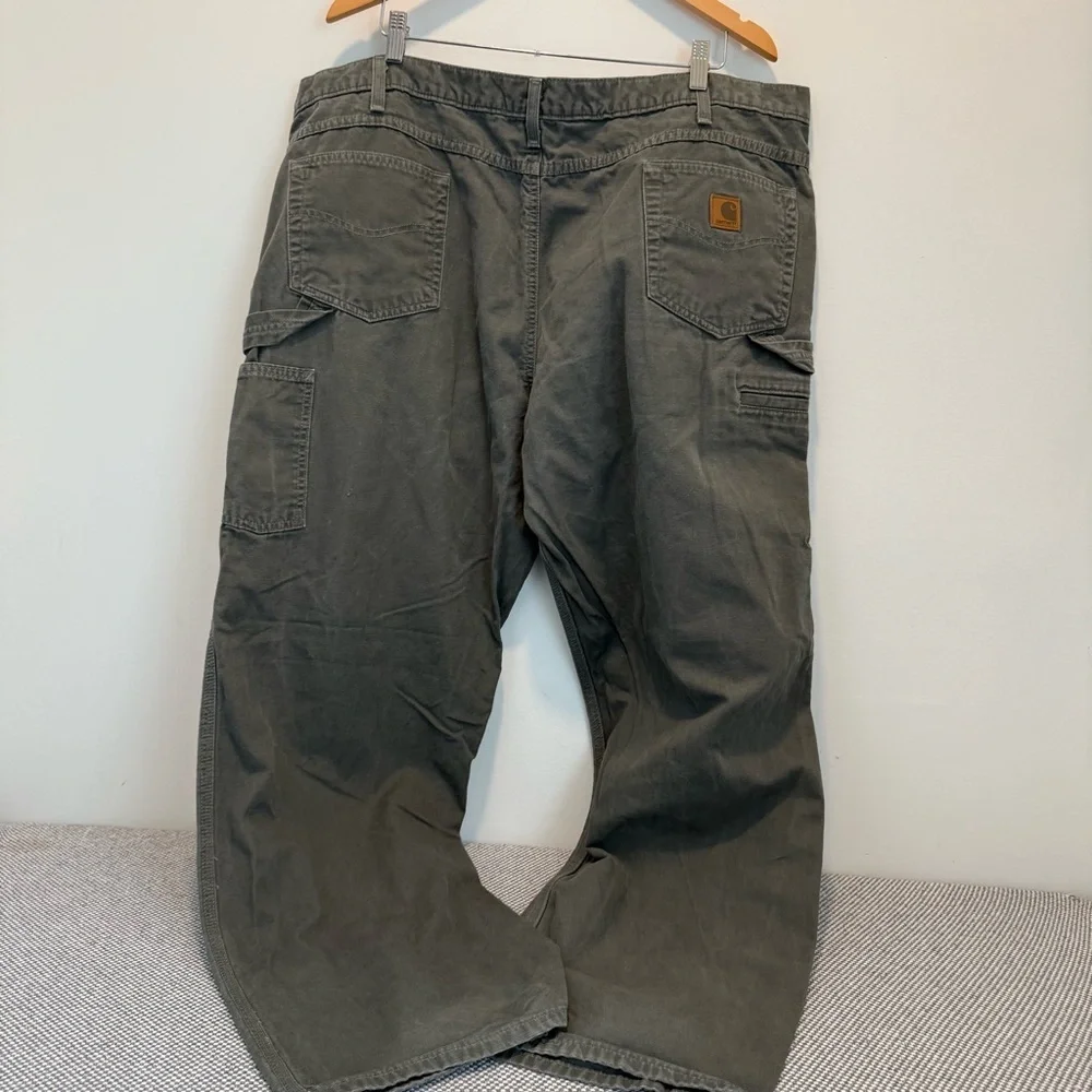 Carhartt Loose Fit Washed Duck Utility Work Pant size  44 X 32